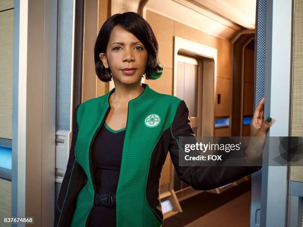 Penny Johnson Jerald as Dr. Claire Finn in the new space adventure series THE ORVILLE from the creator of "Family Guy." The first part of the special...