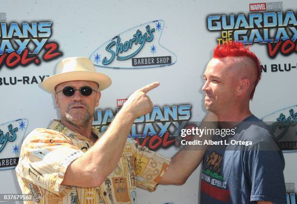 Michael Rooker Mohawk Hollywood Barber Shop Photos and Premium High Res Pictures - Getty Images