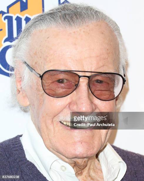 Producer / Publisher Stan Lee attends the "Extraordinary: Stan Lee" event at The Saban Theatre on August 22, 2017 in Beverly Hills, California.