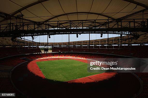 General view of the Abuja National Stadium on November 20, 2008 in Abuja, Nigeria.