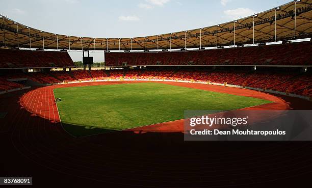 General view of the Abuja National Stadium on November 20, 2008 in Abuja, Nigeria.