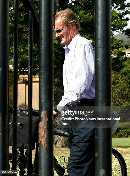Gordon Wood leaves Darlinghurst Court on November 20, 2008 in Sydney, Australia. Wood is currently accused of the murder of model Caroline Byrne,...