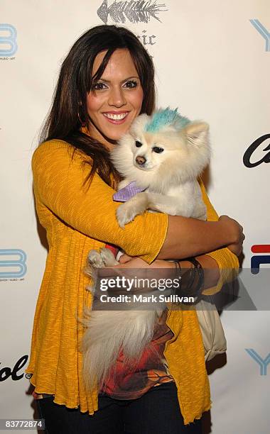 Actress Laura Nativo attends the "How Your Rock It" Series for YRB Magazine's 2009 Spring Fashion Issue at Smashbox Studios on November 20, 2008 in...