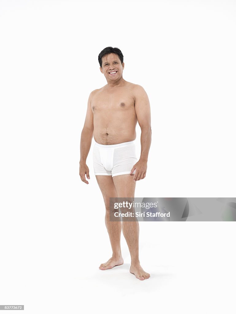 Natural aging male body