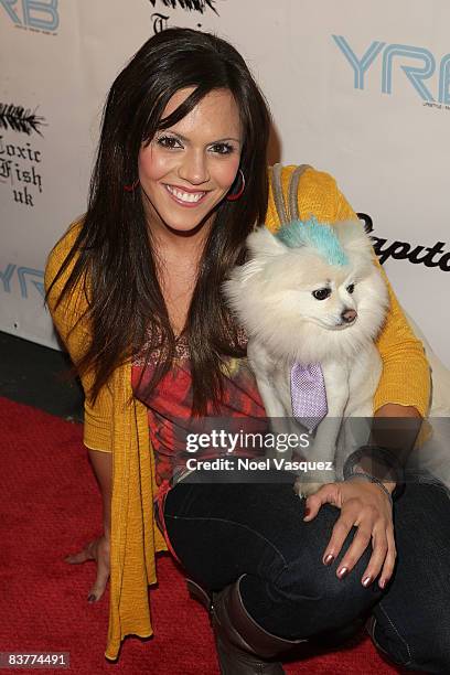 Laura Nativo attends the YRB Magazine's "How You Rock It" Launch Party at Smashbox Studios on November 20, 2008 in West Hollywood, California.