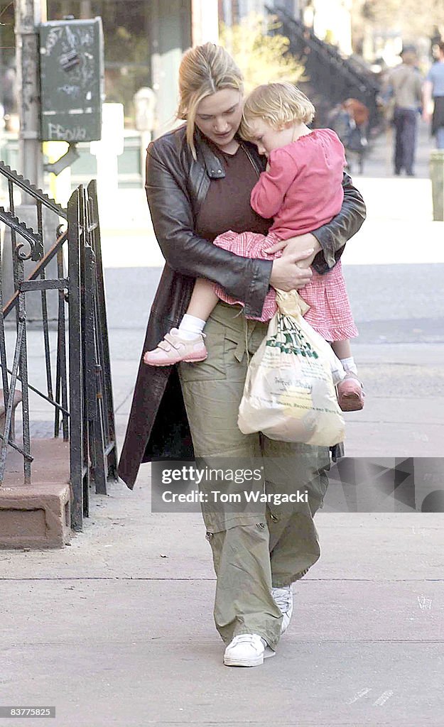 Kate Winslet Sighting - March 27, 2004