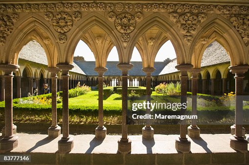 The cloister of the Abbey