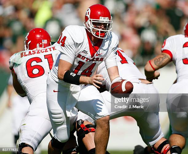 Michael R Teel 120 Rutgers Qb Mike Teel Stock Photos, High-Res Pictures, and Images ...