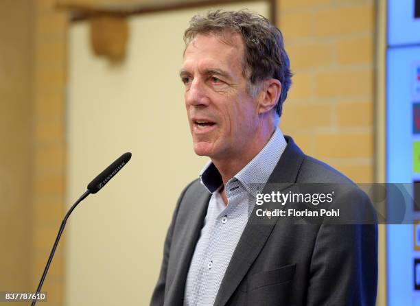 Helmut Schulte of 1 FC Union Berlin during the presentation on august 23, 2017 in Berlin, Germany.