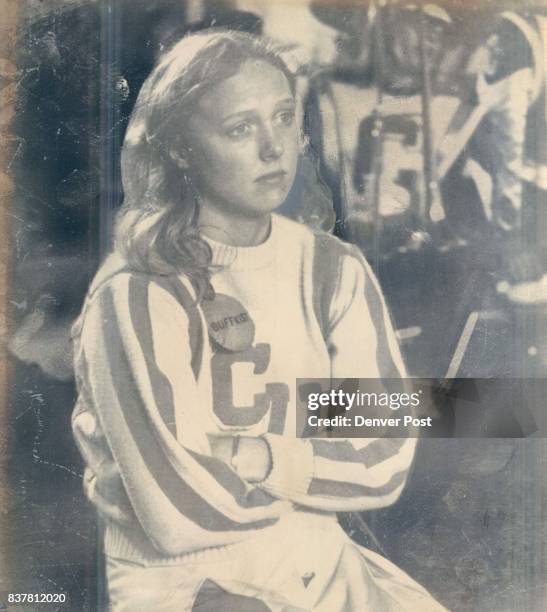 Miami.Fla.,Jan.1--This Denver Post special shows cheerleader Michelle Sherbring. 1977 One Picture Worth Thousand Words: Buffs Lose Colorado...