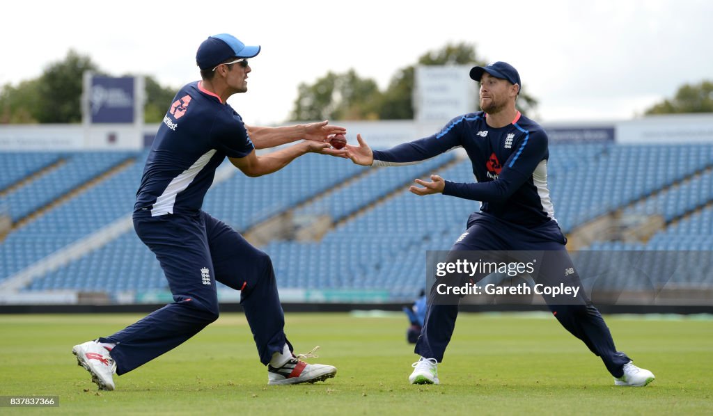 England & West Indies Net Sessions