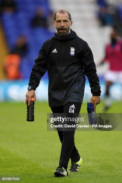 Birmingham City head of sports science and medical David Alvarez