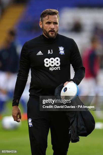 Birmingham City Strength and Conditioning Coach Andy Johnson