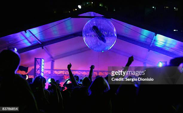 Graduating year 12 students celebrate the opening night of Schoolies week in Surfers Paradise on November 21, 2008 on the Gold Coast, Australia....