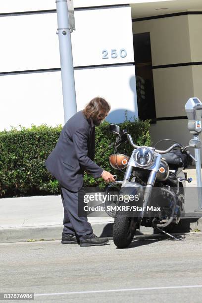 Actor Judd Nelson is seen on August 22, 2017 in Los Angeles, California.