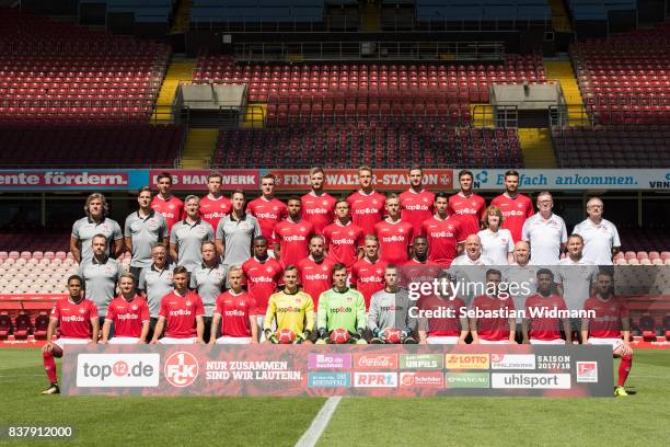 Top row Christoph Moritz, Patrick Ziegler, Gino Fechner, Kacper Przybylko, Patrick Salata, Stipe Vucur, Benjamin Kessel, Lukas Spalvis, second row...