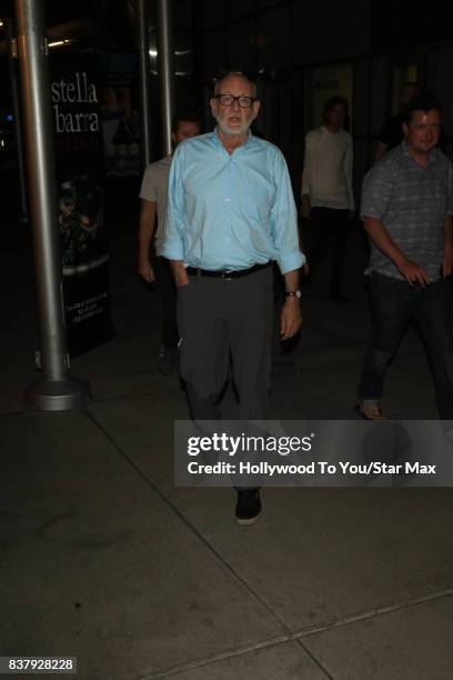 Frank Oz is seen on August 22, 2017 in Los Angeles, CA.