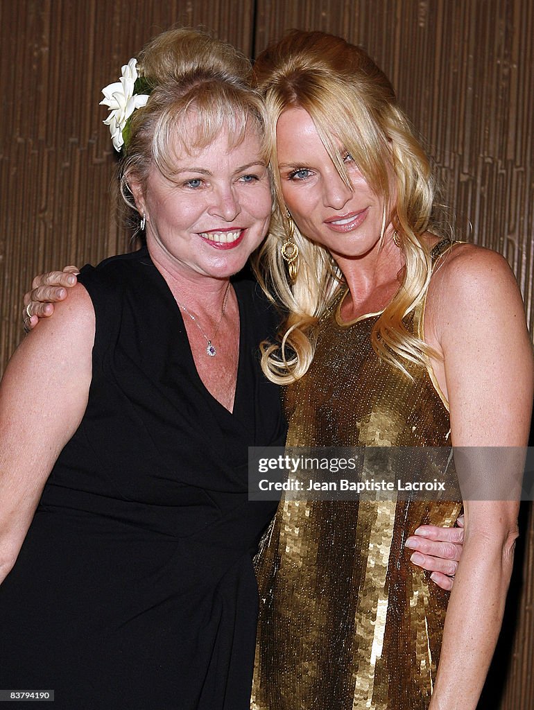 Actress Nicollette Sheridan and her mother Sally Sheridan celebrates