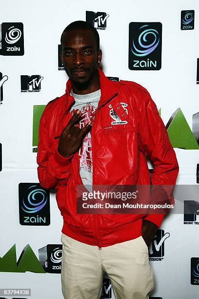 9ice poses backstage at the MTV Africa Music Awards 2008 at the Abuja Velodrome on November 22, 2008 in Abuja, Nigeria.