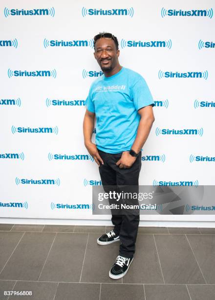 Eric Waddell visits the SiriusXM Studios on August 23, 2017 in New York City.