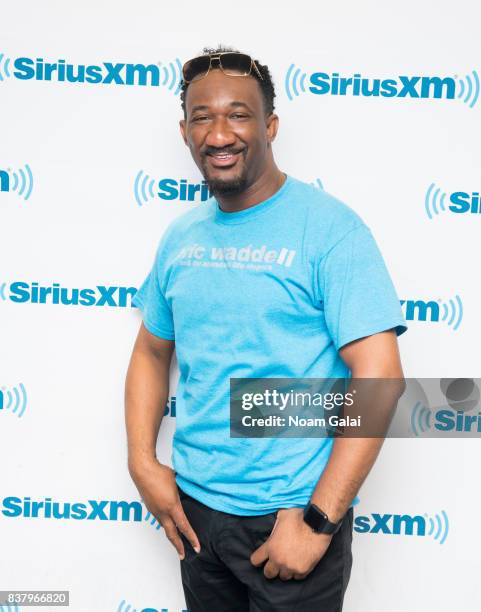 Eric Waddell visits the SiriusXM Studios on August 23, 2017 in New York City.