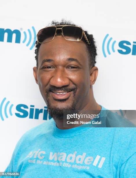 Eric Waddell visits the SiriusXM Studios on August 23, 2017 in New York City.