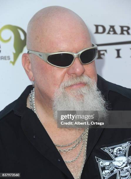 Actor R. A. Mihailoff arrives for the "Hatchet" 10th Anniversary Celebration held at ArcLight Cinemas on August 22, 2017 in Hollywood, California.