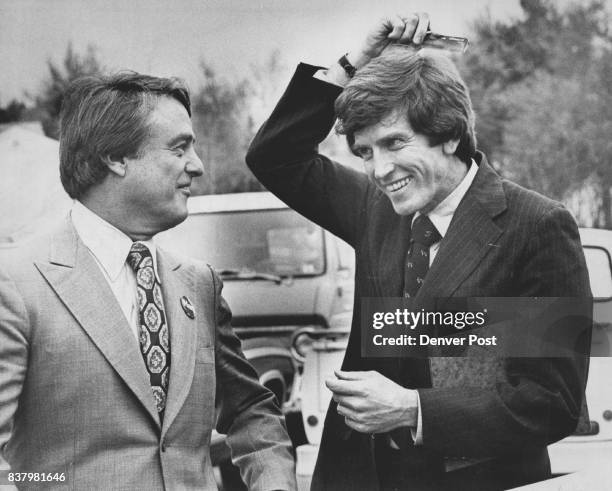 Sargent Shriver, left, Added Support to Senate Candidate Gary Hart Shriver in 1960s was director of Peace Corps and active in antipoverty programs....