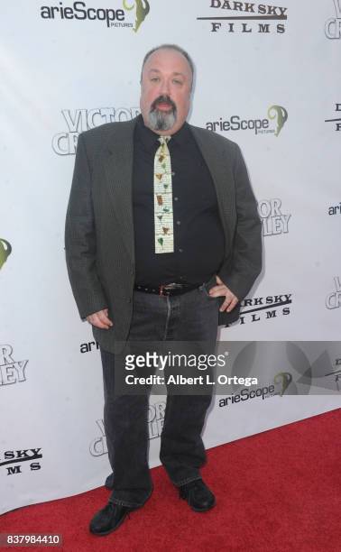 Actor Whit Spurgeon arrives for the "Hatchet" 10th Anniversary Celebration held at ArcLight Cinemas on August 22, 2017 in Hollywood, California.