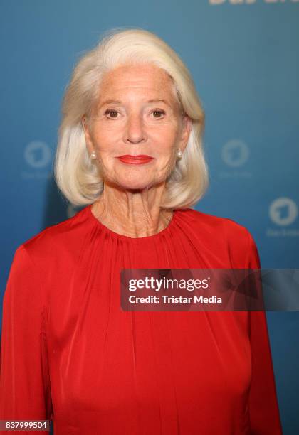 Christiane Hoerbiger during the 'Die letzte Reise' Photo Call at Hotel Atlantic Kempinski on August 23, 2017 in Hamburg, Germany.