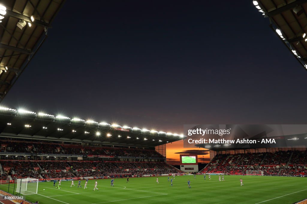 Stoke City v Rochdale - Carabao Cup Second Round
