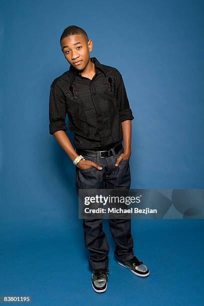 Actor Justin Martin attends the Evening With The Stars at the W Hotel on November 22, 2008 in San Diego, California.