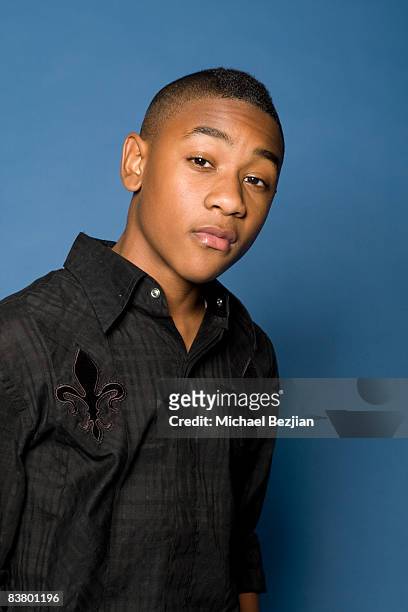 Actor Justin Martin attends the Evening With The Stars at the W Hotel on November 22, 2008 in San Diego, California.