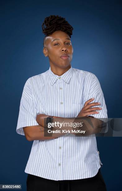 Actress Lena Waithe is photographed for Los Angeles Times on July 25, 2017 in Los Angeles, California. PUBLISHED IMAGE. CREDIT MUST READ: Kirk...