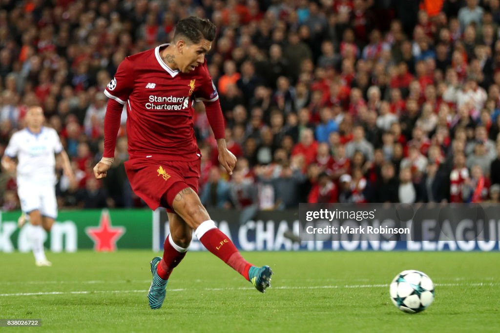 Liverpool FC v 1899 Hoffenheim - UEFA Champions League Qualifying Play-Offs Round: Second Leg