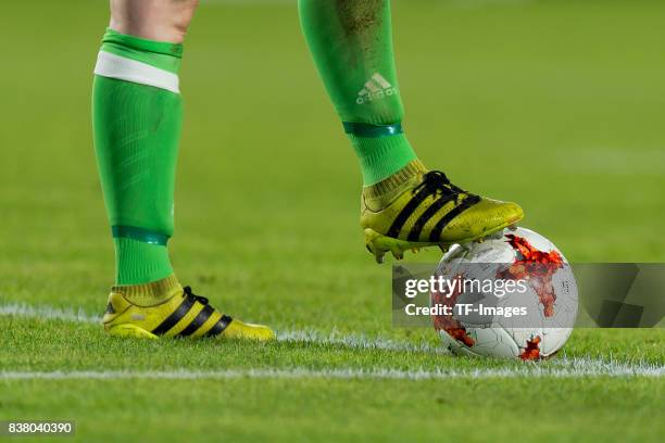 Ball are seen during the Group B match between Germany and Sweden during the UEFA Women's Euro 2017 at Rat Verlegh Stadion on July 17, 2017 in Breda,...