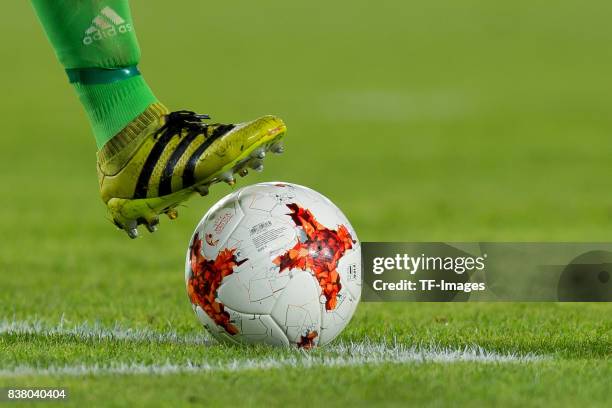 Ball are seen during the Group B match between Germany and Sweden during the UEFA Women's Euro 2017 at Rat Verlegh Stadion on July 17, 2017 in Breda,...