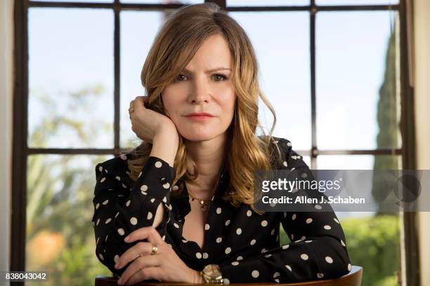 Actress Jennifer Jason Leigh is photographed for Los Angeles Times on August 7, 2017 in Los Angeles, California. PUBLISHED IMAGE. CREDIT MUST READ:...