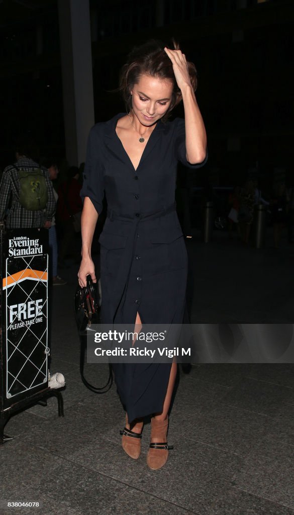 Kara Tointon attends Corona Sunsets - launch event at The View from