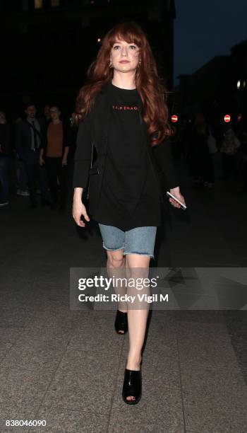 Nicola Roberts attends Corona Sunsets - launch event at The View from the Shard on August 23, 2017 in London, England.