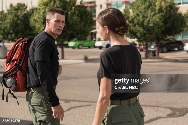 Resurgence" Episode 410 -- Pictured: Brendan Fehr as Drew Alister, Jill Flint as Jordan Alexander --