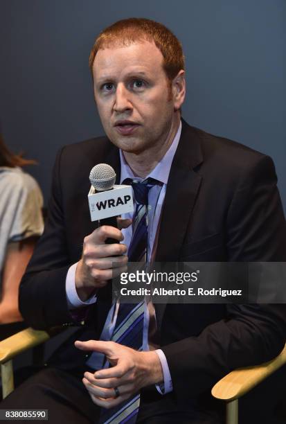 Alec Shankman speaks onstage at TheWrap ShortList Film Festival Award Ceremony at on August 23, 2017 in Los Angeles, California.