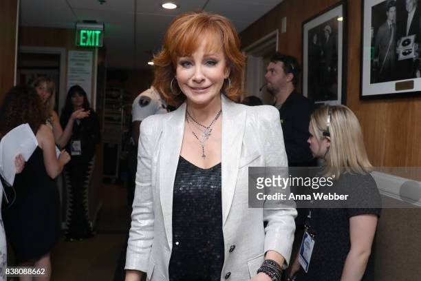 Honoree Reba McEntire attends the 11th Annual ACM Honors at the Ryman Auditorium on August 23, 2017 in Nashville, Tennessee.