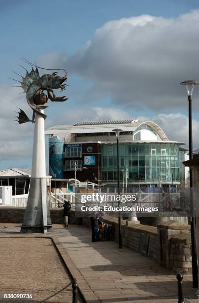 The National Marine Aquarium at the Barbican in Plymouth South Devon England UK.