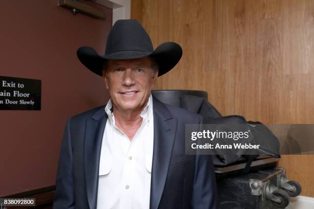 George Strait attends the 11th Annual ACM Honors at the Ryman Auditorium on August 23, 2017 in Nashville, Tennessee.