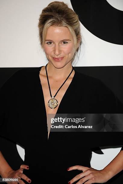 Spanish model Maria Leon attends 2008 GQ Magazine Men Of The Year Awards at Palace Hotel on November 24, 2008 in Madrid, Spain.