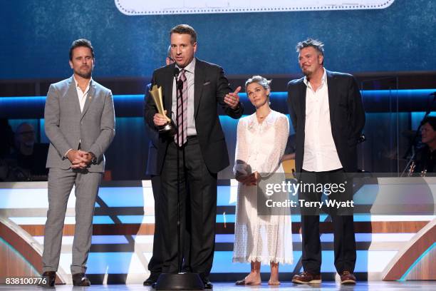 S "Nashville" wins the Tex Ritter Film Award during the 11th Annual ACM Honors at the Ryman Auditorium on August 23, 2017 in Nashville, Tennessee.