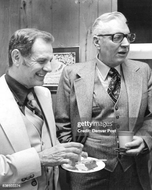 Nadeau, left, director of Jeffco's are Jim E. Martin, 3rd district Republican commissioner; Norman C. Allen county clerk; Donald E. Crouch,...