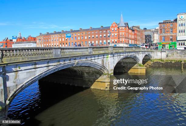 Bridge over River Lee, City of Cork, County Cork, Ireland, Irish Republic.