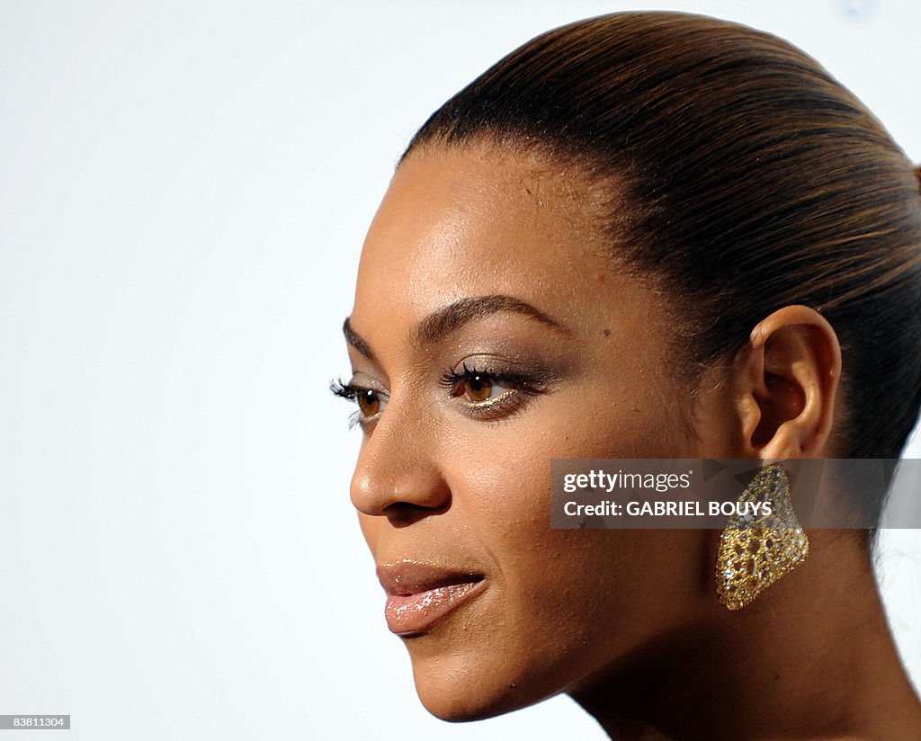 Actress and producer Beyonce Knowles arrives for the Los Angeles ...